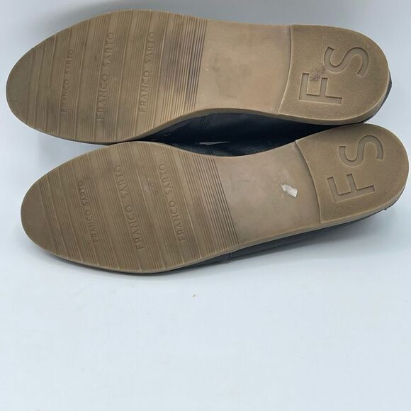 Franco Sarto Frontier 2 laser cut out leather slip on flats - Picture 7 of 8